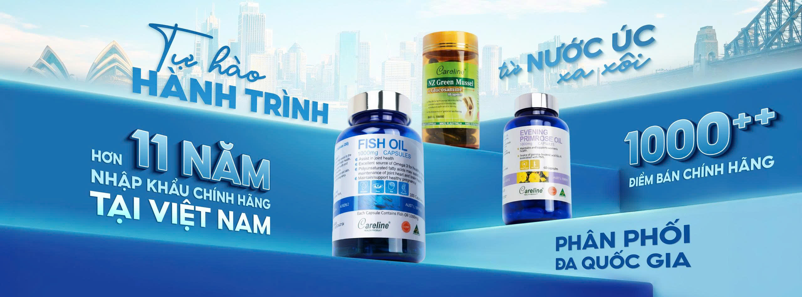 Careline 11 năm nhập khẩu chính hãng