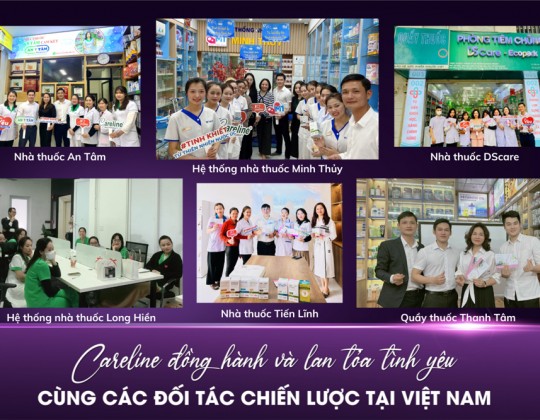 Careline đồng hành và lan tỏa tình yêu cùng các đối tác chiến lược tại Việt Nam