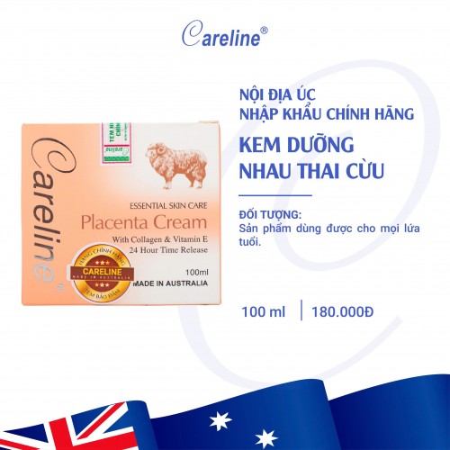 Careline Placenta Cream - Kem dưỡng da nhau thai cừu