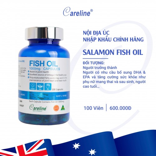 Fish oil dầu cá Hồi 100 viên