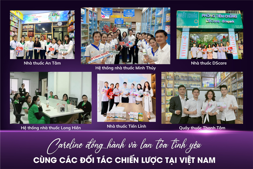 Careline đồng hành và lan tỏa tình yêu cùng các đối tác chiến lược tại Việt Nam