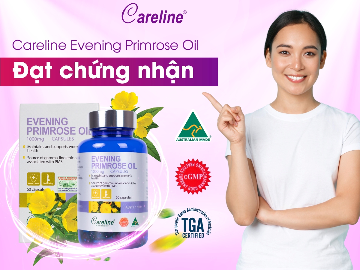 Careline Evening Primrose Oil 1000Mg