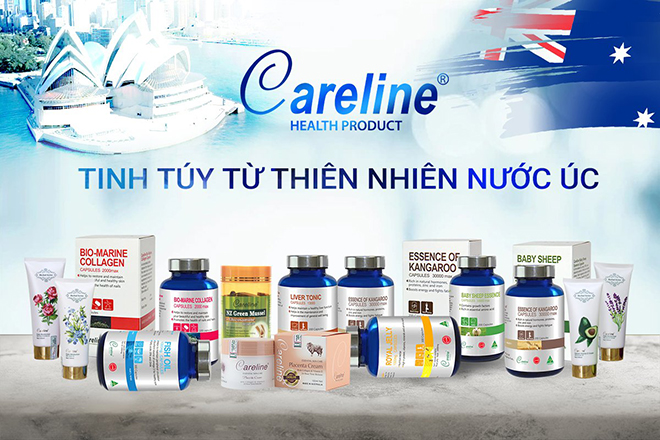 Careline – Thương hiệu chắm sóc sức khỏe và sắc đẹp 100% thuần Úc