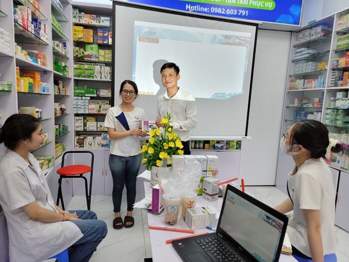 Buổi học đào tạo sản phẩm Careline