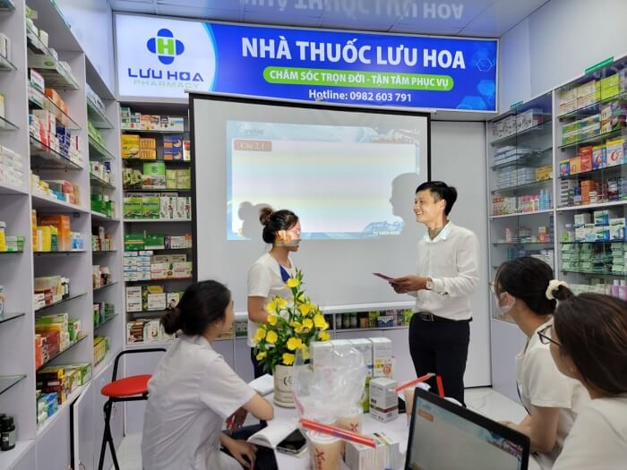 Buổi học đào tạo sản phẩm Careline