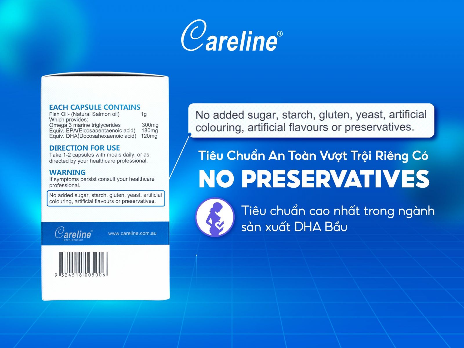 DHA bầu Careline 