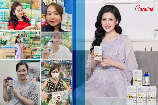 Tinh dầu hoa anh thảo Careline – Sản phẩm được Á hậu Tú Anh cùng hàng triệu phụ nữ Việt tin dùng.